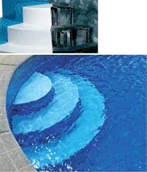 Yes, pool steps can be added to any inground swimming pool. Above Ground Pool Steps For Sale Raised Tread Pattern For Slip Resistant Finish No Need For Concrete Pool Pool Steps Diy Swimming Pool