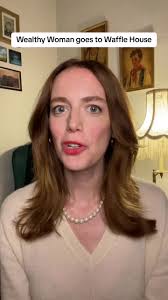 Vintage wealthy woman for all you waffle house regulars