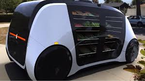 Robomart Tante Emma 2 0 Kommt Als Autonomer Lieferdienst Auf Die Strasse Futuristische Fahrzeuge Technik Elektroautos