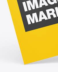Make books your best mates because they are never going to expire or they will never take away your peace. A4 Paper Mockup In Stationery Mockups On Yellow Images Object Mockups