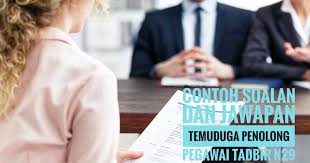 Syarat lantikan penolong pegawai tadbir n29. Contoh Soalan Dan Jawapan Temuduga Penolong Pegawai Tadbir N29 Spa