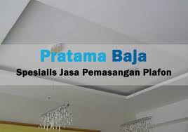 Desain atap plafon minimalis modern dengan grc ceiling model baki jasa pasang plafon rumah. Harga Borongan Pasang Plafon Per Meter Plus Material Agustus 2021 Pratama Baja