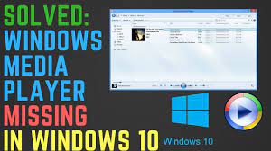 ● ffdshow directshow video codec. Solved Windows Media Player Missing In Windows 10 Youtube