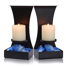 Only 1 available and it's in 1 person's cart. Lumera Lights Metal Wall Candle Sconces Wall Decor Set Of 2 Wall Candle Holders Decorative Set