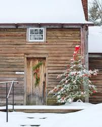 I Never Thought It Was Such A Bad Little Tree It S Not Bad At All Really Maybe It Just Needs A Little Love Cabin Christmas Rustic Farms Country Christmas
