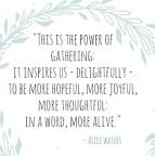 Image of gathering quotes