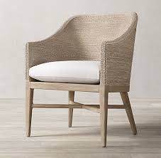 Marisol Seagrass Slope Chair Collection Rh In 2020 Minimalist Home Interior Armchair Furniture
