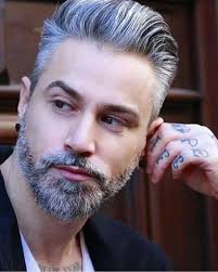 However, a lot of greying comes down to genetics, with some guys turning into silver foxes as young as in their 20s, while others can have a full head of dark hair well into their fifties. Is The Gray Hair For Men Trend Here To Stay 21 Photos Of Men With Silver Hair