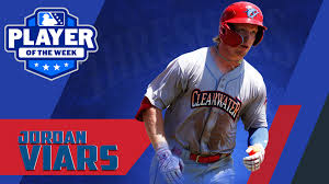 Jordan Viars Earns Second Player of the Week Award | MiLB.com