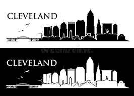 Cleveland skyline stock photos and images. Cleveland Skyline City Icon Vector Art Design Vektor Abbildung Illustration Von Feld Ohio 100610901
