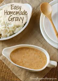 When melted and sizzling, whisk in the flour. Easy Homemade Gravy Dizzy Busy And Hungry