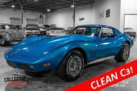 Image result for Blue Green 1973 Corvette