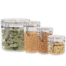 Canisters are great for storing salt, sugar, tea, coffee beans, cookies, pasta and lots more, while the included lid is designed to keep contents safe and seal in. Salt Acrylic Canister Bed Bath Beyond