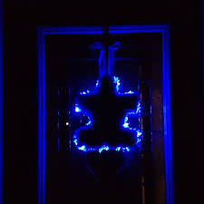 Light It Up Blue Door Wreath Autism Inspiration World Autism Awareness Day Autism Awareness Crafts