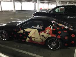 Why do people have hentai echii on their cars? Like people are going to see  it. : r justneckbeardthings