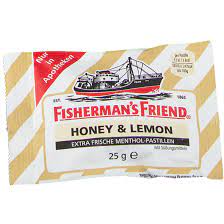 Health · medicine & treatments · cough, cold & flu . Fisherman S Friend Honey Lemon Ohne Zucker 25 G Shop Apotheke Com