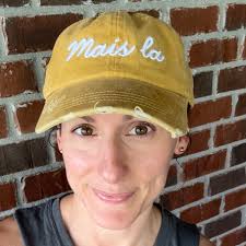 PRE-ORDER* "Mais La" Distressed Cap