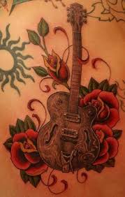 Image Detail For Guitar Tattoos Sepuntene Guitar Tattoo Design Romantic Tattoo Tattoo Designs And Meanings