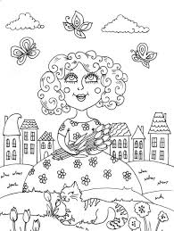 Enjoy the beautiful weather and downtime by coloring outside! April Coloring Pages Best Coloring Pages For Kids Coloring Pages To Print Free Printable Coloring Pages Bunny Coloring Pages