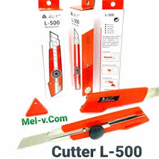 Pergunakan penggaris dari plat logam supaya pisau cutter tidak meleset ketika dipergunakan memotong dan. Jual Produk Pisau Cutter Besar Pemotong Kertas Termurah Dan Terlengkap Juni 2021 Bukalapak