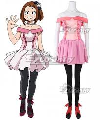 My Hero Academia Two Heroes Boku No Hero Akademia Ochako Uraraka Cosplay Costume Sponsored Heroes Boku Hero Fairy Tail Cosplay Cosplay Costumes Cosplay