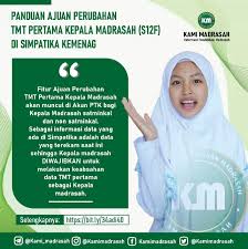 Panduan Ajuan Perubahan Tmt Pertama Kepala Madrasah S12f Di Simpatika Kemenag Pendidikan