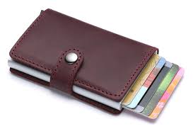 Enjoy 20% off orders $150+! Leather Pop Up Wallet Credit Card Holder Rfid Blocking Wholesale