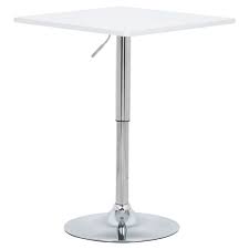 An easy way to determine. Woltu Table De Bar En Mdf Avec Pied Table Carree Hauteur Reglable 60 X 60cm Blanc Achat Vente Mange Debout Soldes Sur Cdiscount Des Le 20 Janvier Cdiscount