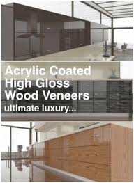 Acrylic High Gloss Wood Veneer Cabinet Doors Doors Interior Cabinet Doors Wood Veneer