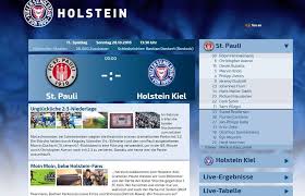 The county of holstein was ruled until 1238 by adolphus iv of schauenburg and holstein. Holstein Kiel Braun Weiss Gegen Blau Weiss Rot Die Facebook