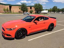 Comp Orange Mustang Mustang Ford Mustang Ford