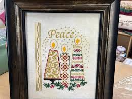 Such a wonderful day at Accents in Stitches in Metairie, LA yesterday! I  met so many wonderful stitchers, had so many lovely conversations and was  surrounded by gorgeous stitching! What more could