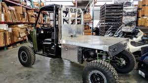 Flatbed Ranger Crew By Woods Cycle Country Customs Wc3 Woodscyclecountry Wc3 Rangercrew Polaris Ranger Accessories Atv Accessories Atv