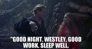 It's intended to wish you awesomeness in what lies ahead. Yarn Good Night Westley Good Work Sleep Well The Princess Bride Video Gifs By Quotes 56aeabc5 ç´—