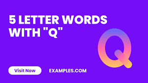 A Guide To Scrabble Words With Q