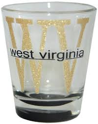 Glwv35 Shot Glass Glitter Wv With Colored Bottom Shot Glass Glitter Glass Glass