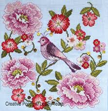 3.93 3 dmc colors use 2 strands of thread for cross stitch 2 pdfs. Chinese Korean Cross Stitch Patterns