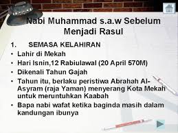 Ayah muhammad meninggal dunia ketika muhammad berusia 2 bulan dalam perut ibunya, dan ibunya meninggal dunia ketika muhammad berusia 6 tahun. Bab 25 Riwayat Hidup Rasulullah Isi Kandungan Rumusan