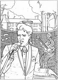 Displaying 2 elvis printable coloring pages for kids and teachers to color online or download. Elvis Presley Coloring Pages Coloring Pages Cool Coloring Pages Coloring Books