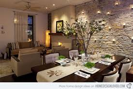 20 Dining Rooms With Brick Walls Home Design Lover Living Room Dining Room Combo Beautiful Dining Rooms Living Dining Room
