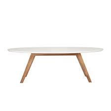 Ollie Oval Coffee Table White Coffee Tables Living Room Furniture Coffee Table Furniture White Coffee Table Modern