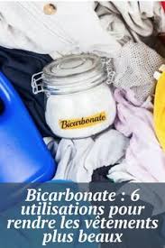 Bicarbonate 6 Utilisations Pour Rendre Les Vetements Plus Beaux Lavage Linge Bicarbonate Blanchir Linge