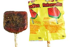 Paletas Rebanaditas Dulce Picosito Aperitivos Mexicanos Recetas De Comida Mexicana Dulces Mexicanos