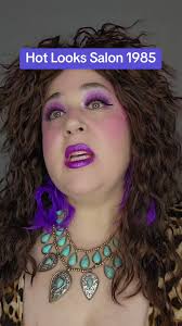 Hot Looks Salon, 1985! She is large and in charge...she is HOT LOOKS DONNA!  💜💋 This video features an original song created just for Hot Looks Donna!  🎉 Written and composed by pilgrimOmega (listen