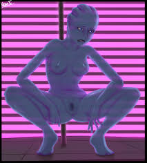 Asari stripper (nude) by Noart - Hentai Foundry