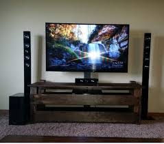 The corner entertainment center horizontal floating shelves project. 33 Diy Tv Stands You Can Build Easily In A Weekend Home And Gardening Ideas