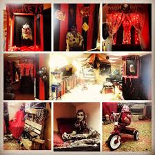 This image will give a fright to all who enter your diy outdoor halloween ideas. Office Halloween Decor Scary Carnevil Theme Halloween Office Halloween Circus Office Halloween Decorations