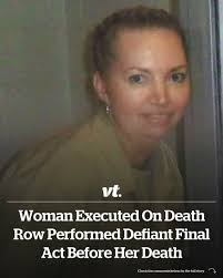 She was found guilty of killing a pregnant woman and kidnapping her baby.