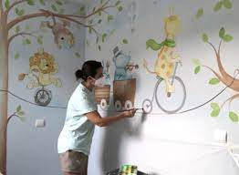 Llena De Vida Las Paredes De Los Peques Mural Infantil Decoracion Infantil Paredes Decoracion De Unas