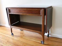 This Is A Mid Century Modern Folding Table By Lane It Has 2 Folding Leaves A Blac Modern Console Tables Mid Century Modern Console Table Black Console Table